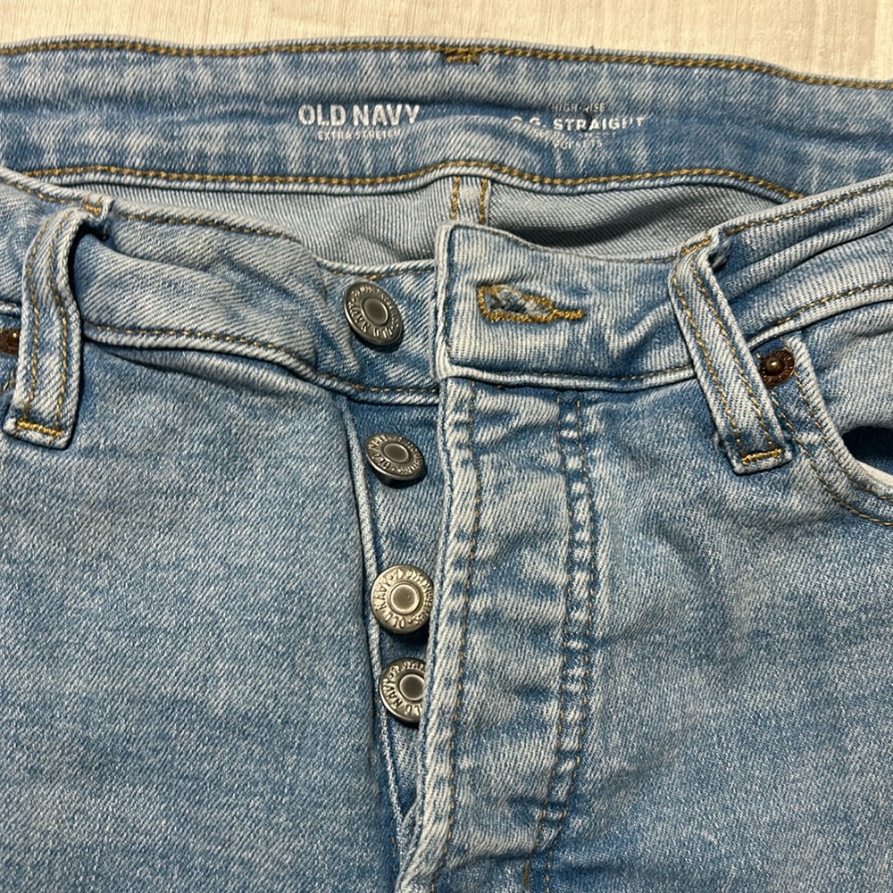 Old Navy OG Straight legged high-rise jeans
